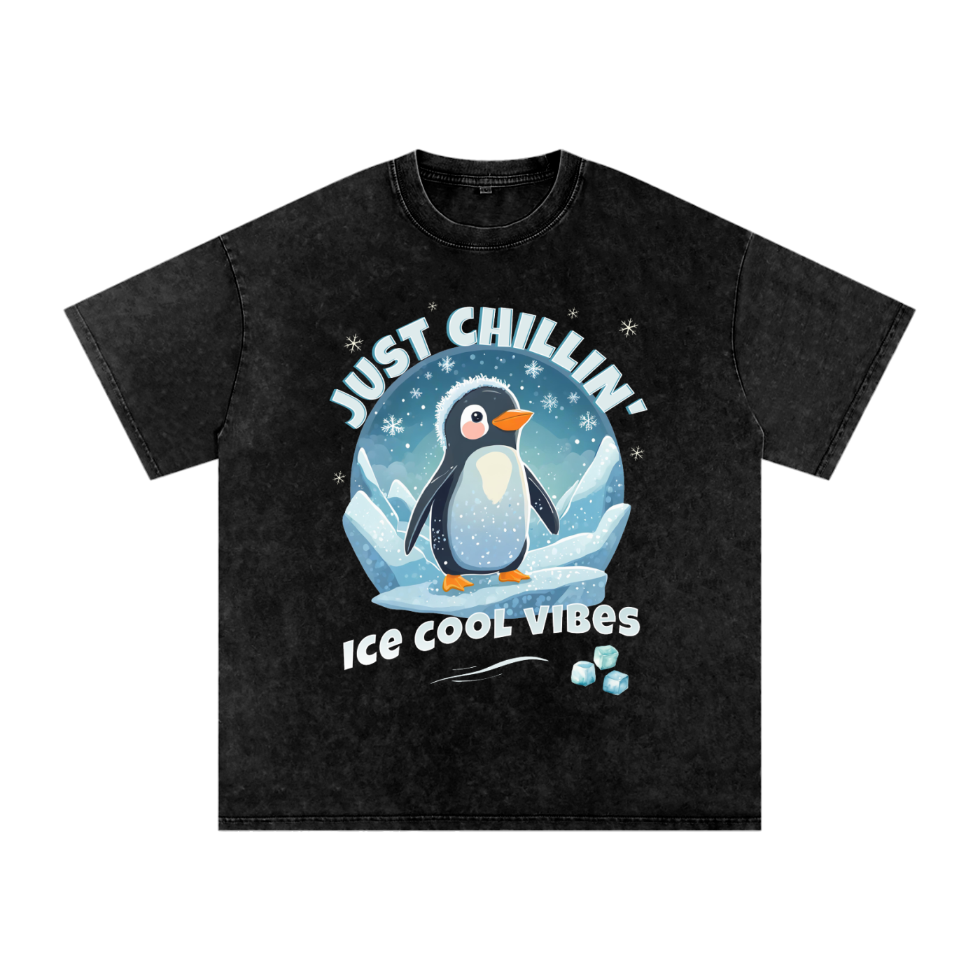 Penguin,Chillin',Ice,Cool