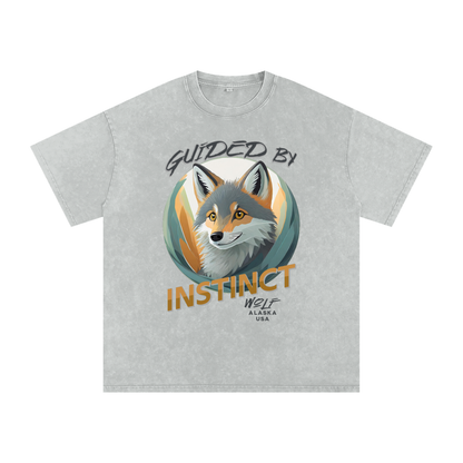 Wolf,Guided by,Instinct