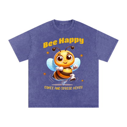 Bee,Happy,Dance,Spread,Honey