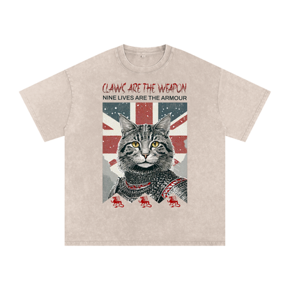 Knight,Cat,Claws,Armour