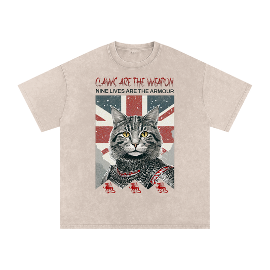 Knight,Cat,Claws,Armour