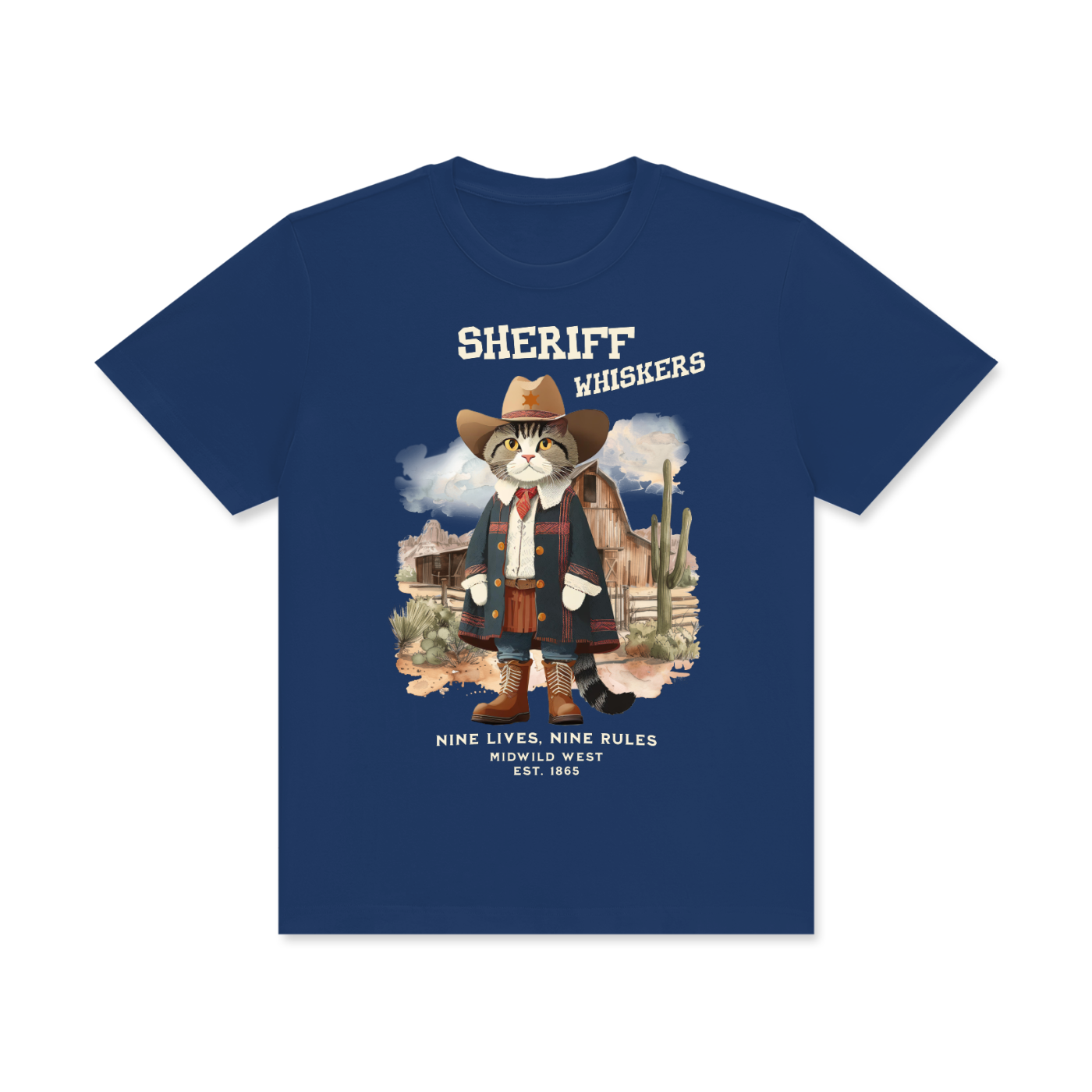 Cat,Sheriff Whiskers,Western