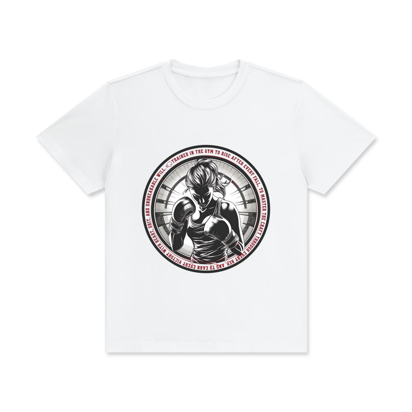 Woman,Trained,Boxing,Box,Gym