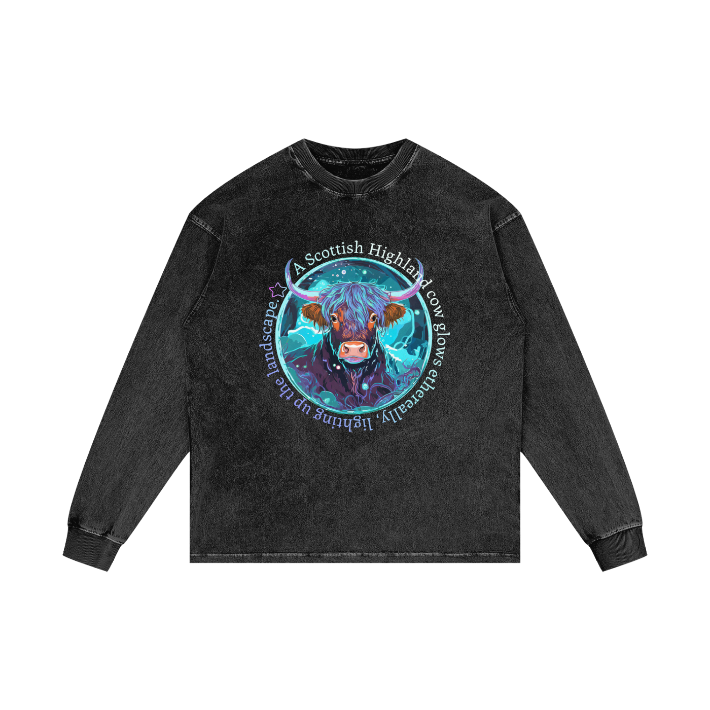 Luminous,Highland,Cow