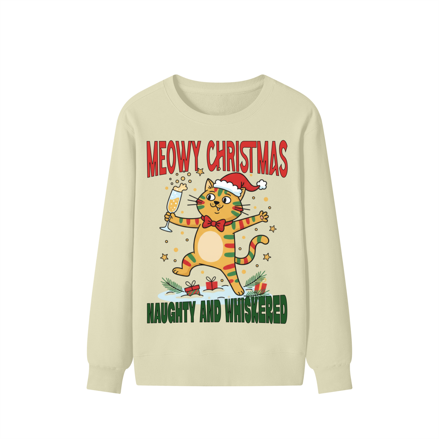 Meowy,Christmas,Cat,Naughty,Whiskered