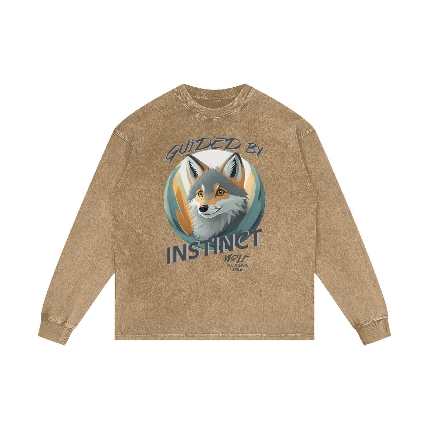 Wolf,Guided by,Instinct