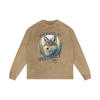 Wolf,Guided by,Instinct