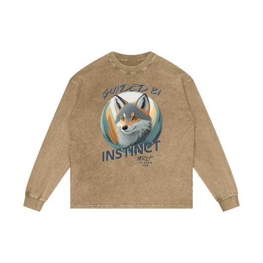 Wolf,Guided by,Instinct