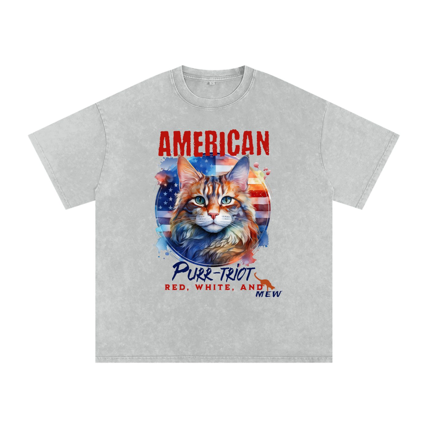 Cat,American,Purr-triot,Mew