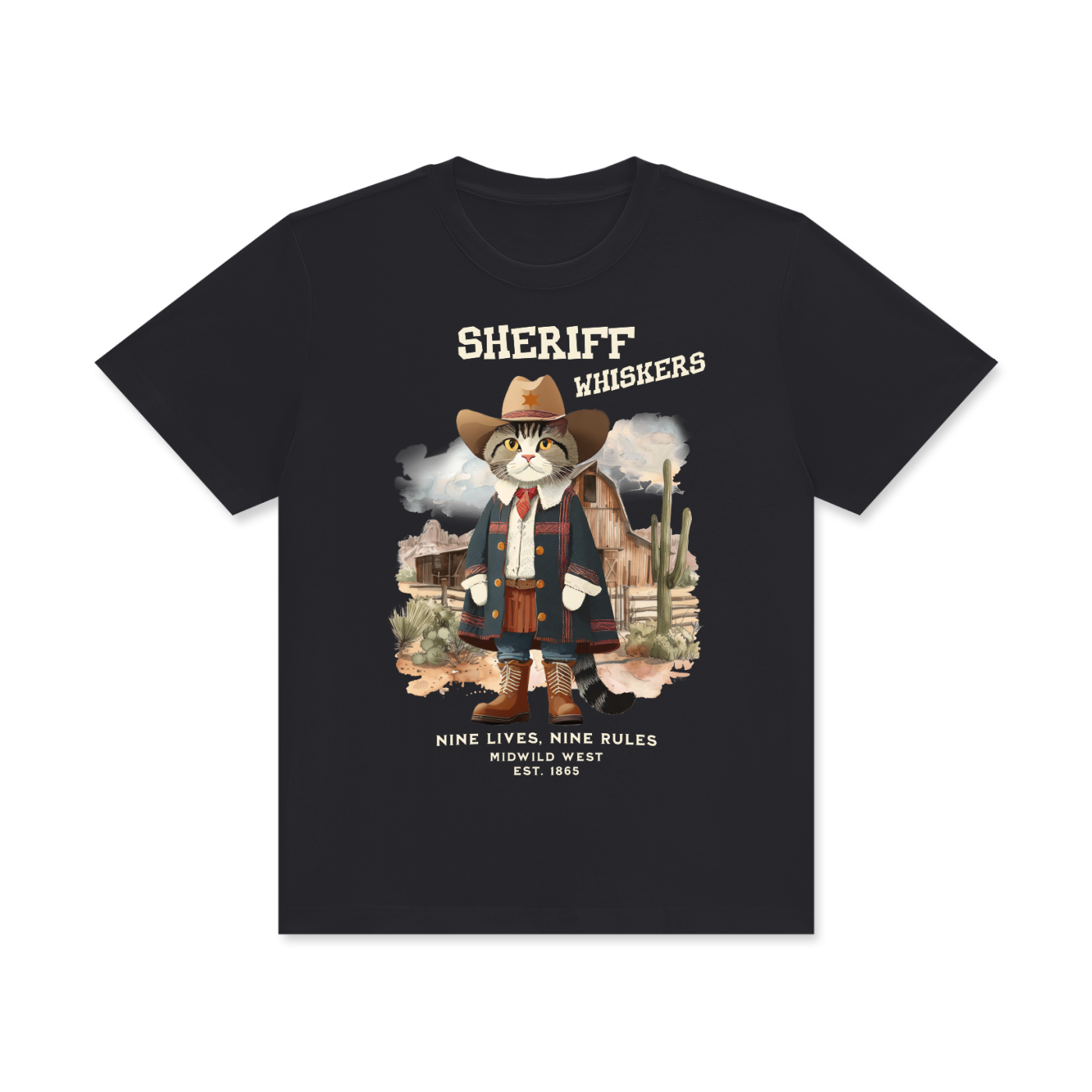 Cat,Sheriff Whiskers,Western