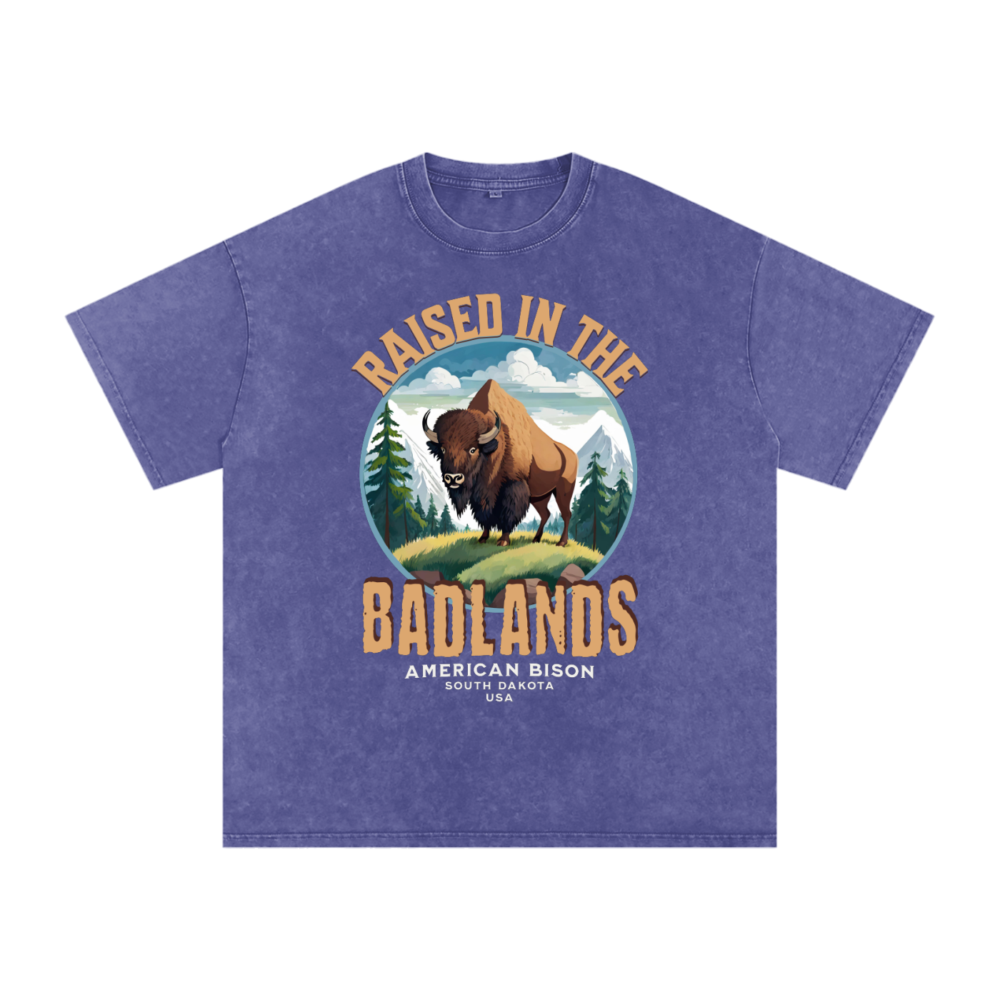 American Bison,Raised by the,Badlands