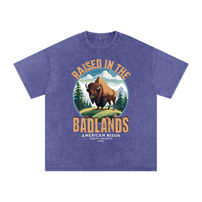 American Bison,Raised by the,Badlands