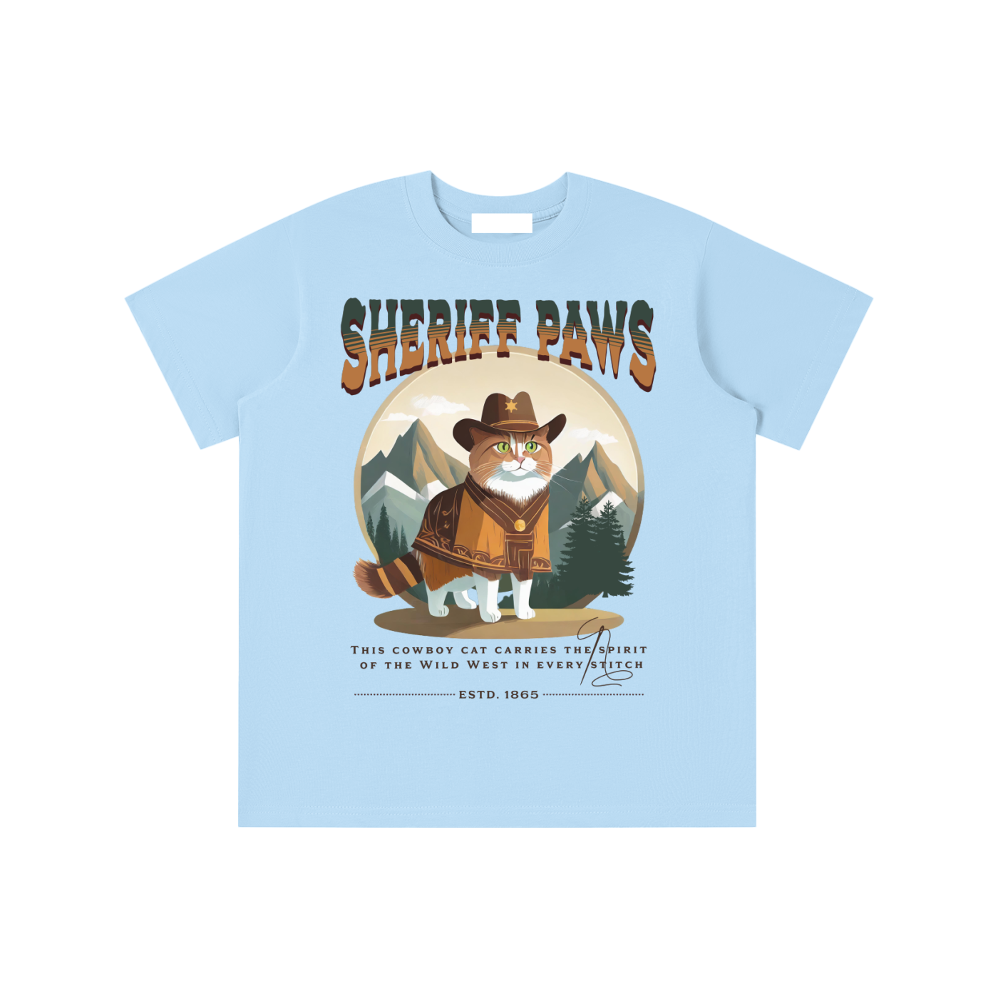 Cat,Sheriff,Wild West,Kids
