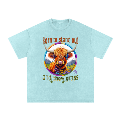 Highland Cow,Colourful,Quirky