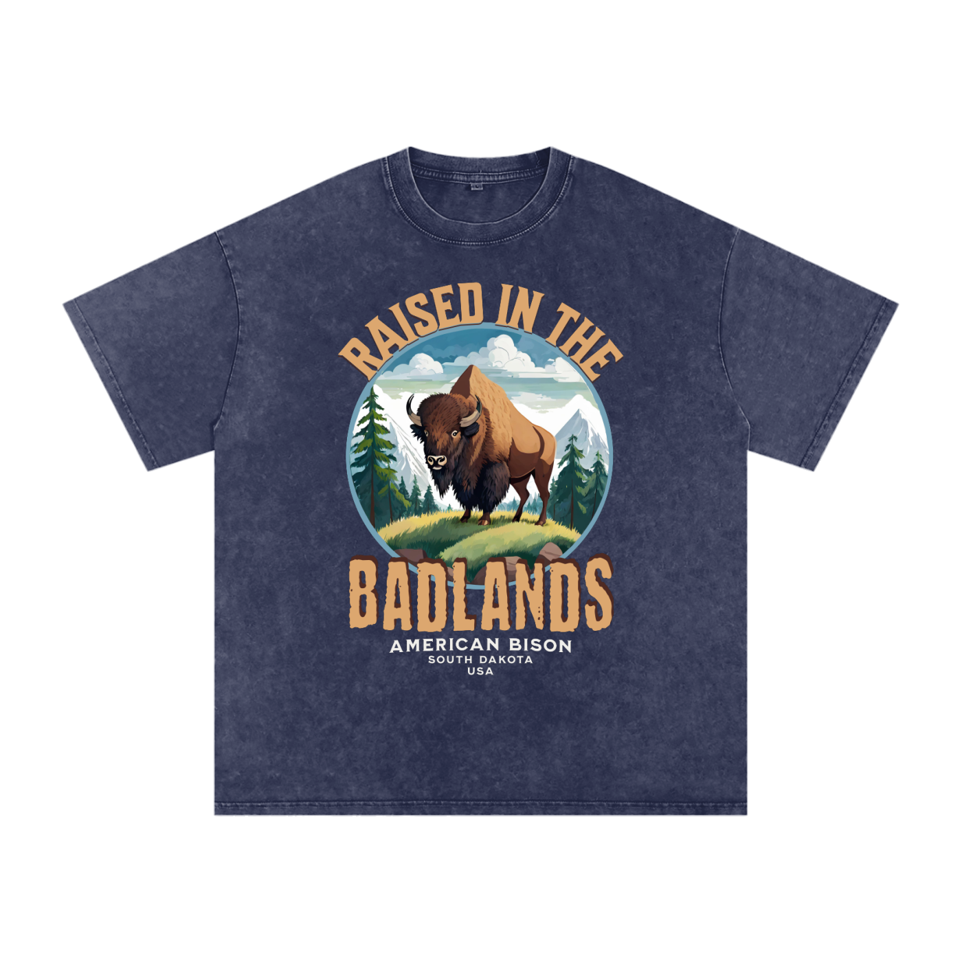 American Bison,Raised by the,Badlands