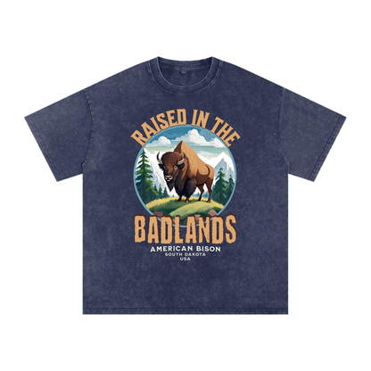 American Bison,Raised by the,Badlands
