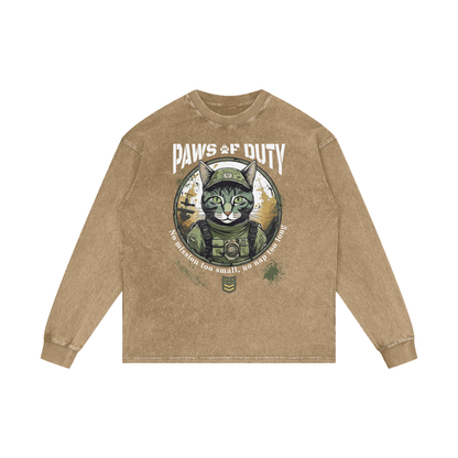 Army,Cat,Paws of Duty