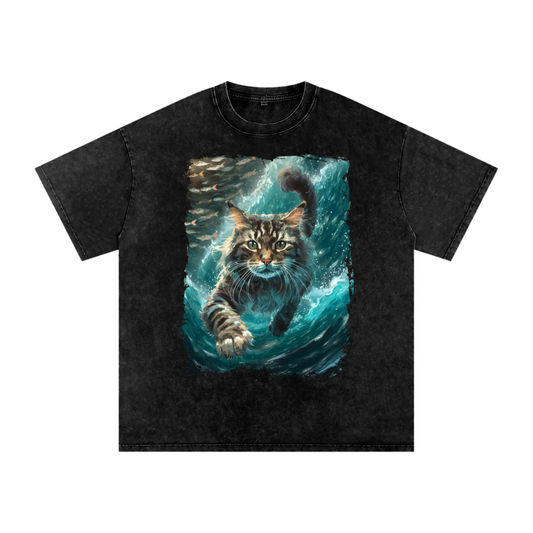 Cat,Swimming