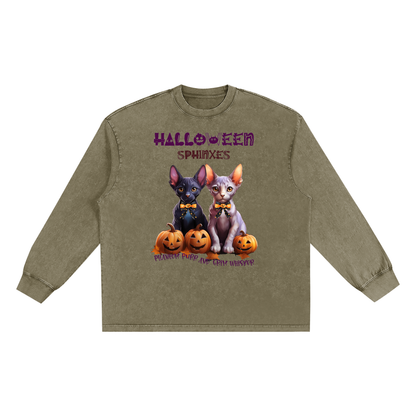 Halloween,Sphinx Cats,Colorful