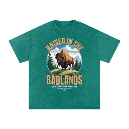 American Bison,Raised by the,Badlands