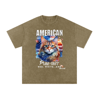 Cat,American,Purr-triot,Mew