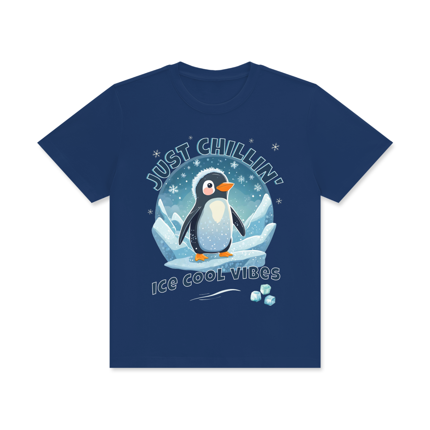 Penguin,Chillin',Ice,Cool
