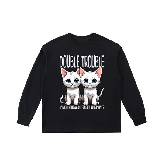 Kids' Quick-Dry Cotton Long-Sleeve Tee