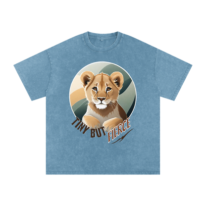 Lion Cub,Tiny,But Fierce