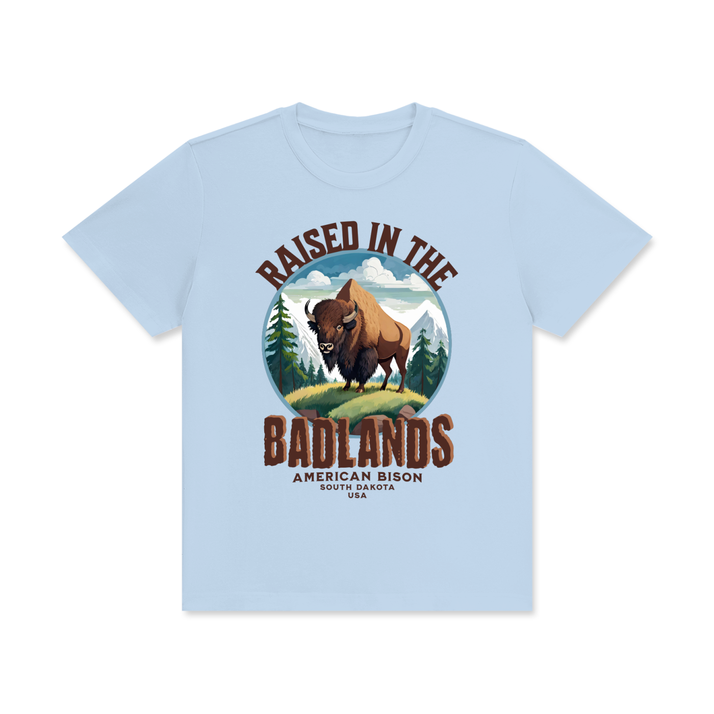 American Bison,Raised by the,Badlands