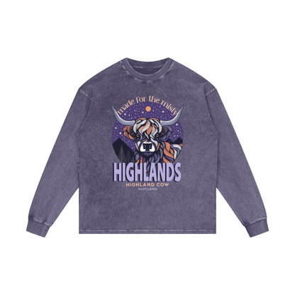 Highland Cow,Misty,Highlands