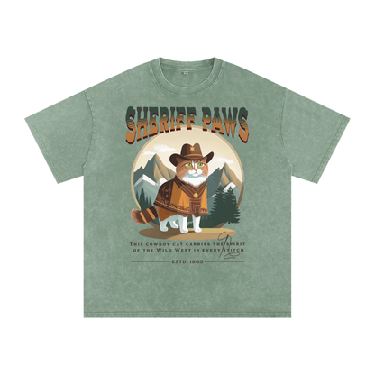 Cat,Sheriff,Wild West