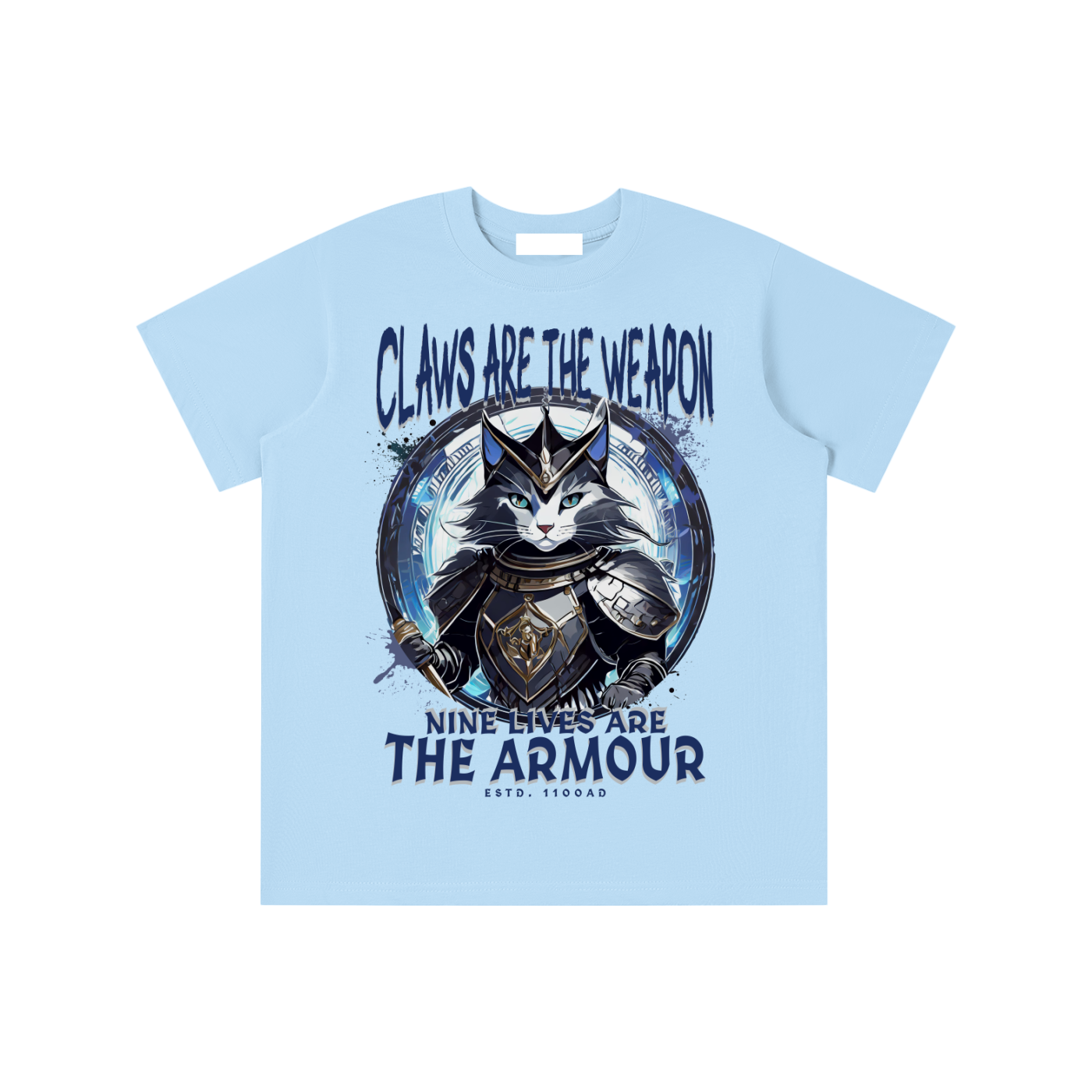 Knight,Cat,Nine,Lives