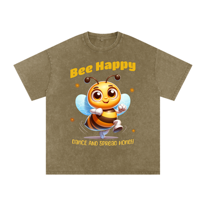 Bee,Happy,Dance,Spread,Honey