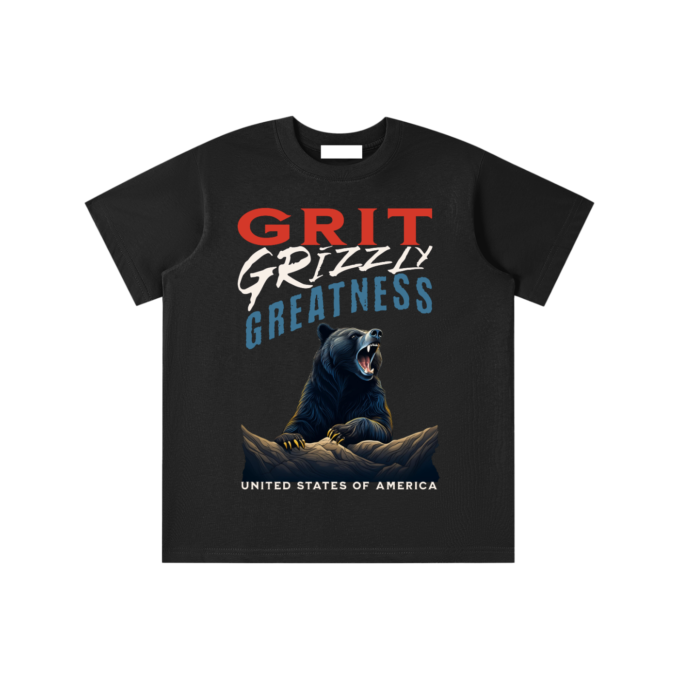 USA,Bear,Grit,Grizzly,Greatness,Kids