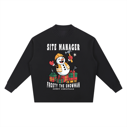Site,Manager,Christmas,Frosty,Snowman