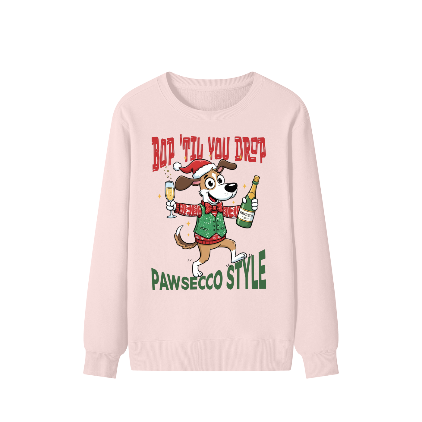 Christmas,Dog,Pawsecco,Bop,Style