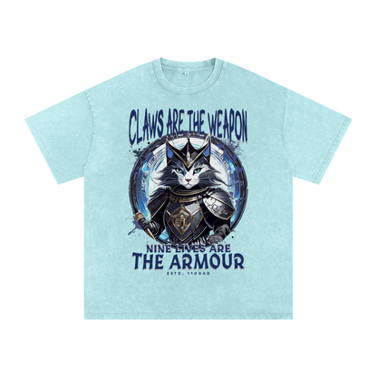 Knight,Cat,Claws,Nine,Lives