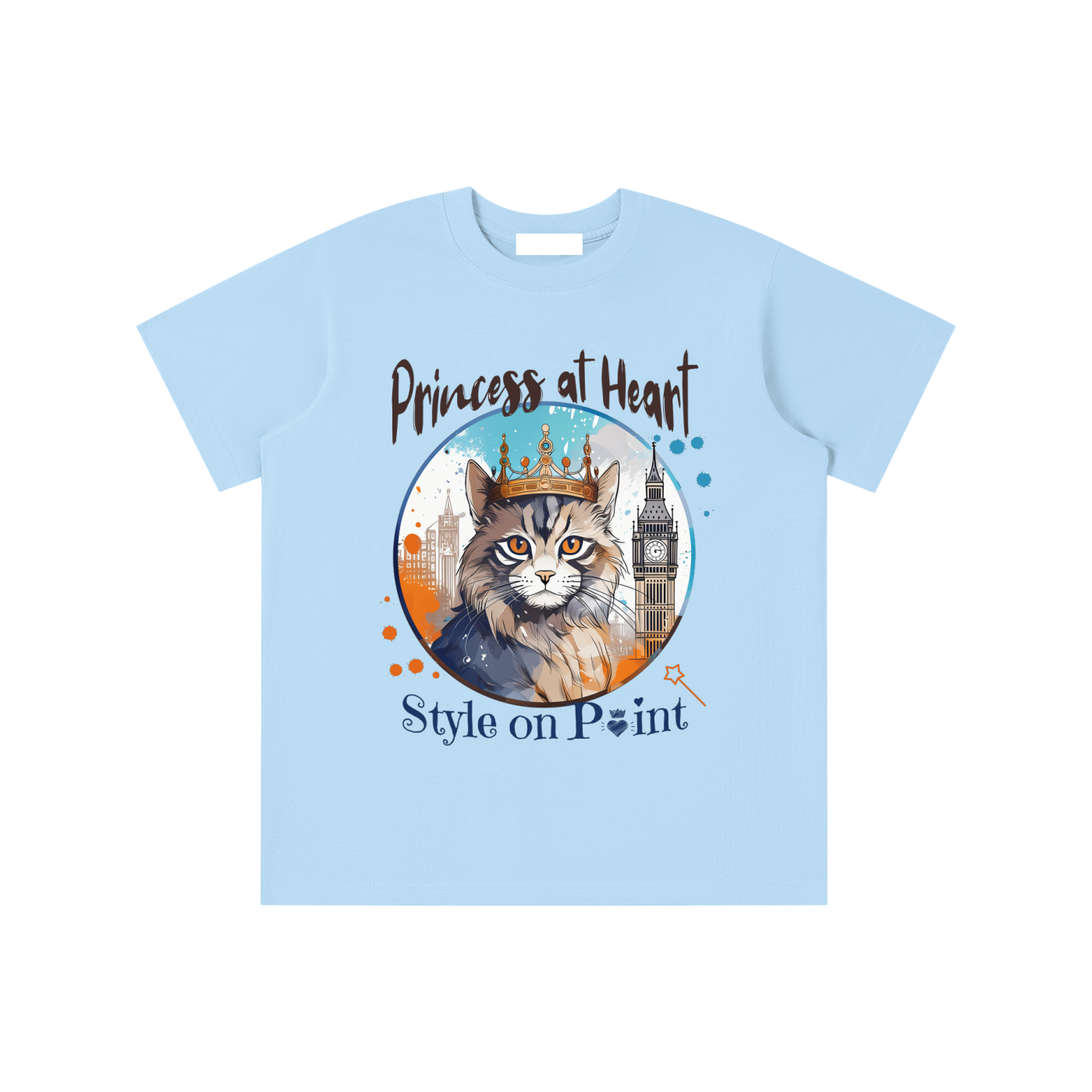 Cat,Princess,Heart,Kids