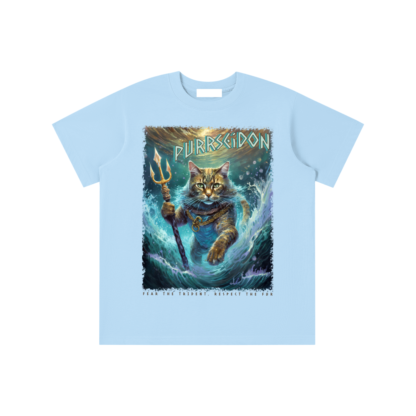Greek,Purrseidon,Cat,Kids