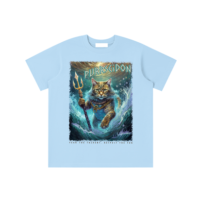 Greek,Purrseidon,Cat,Kids