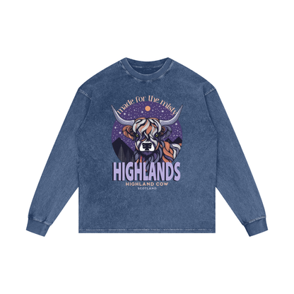 Highland Cow,Misty,Highlands