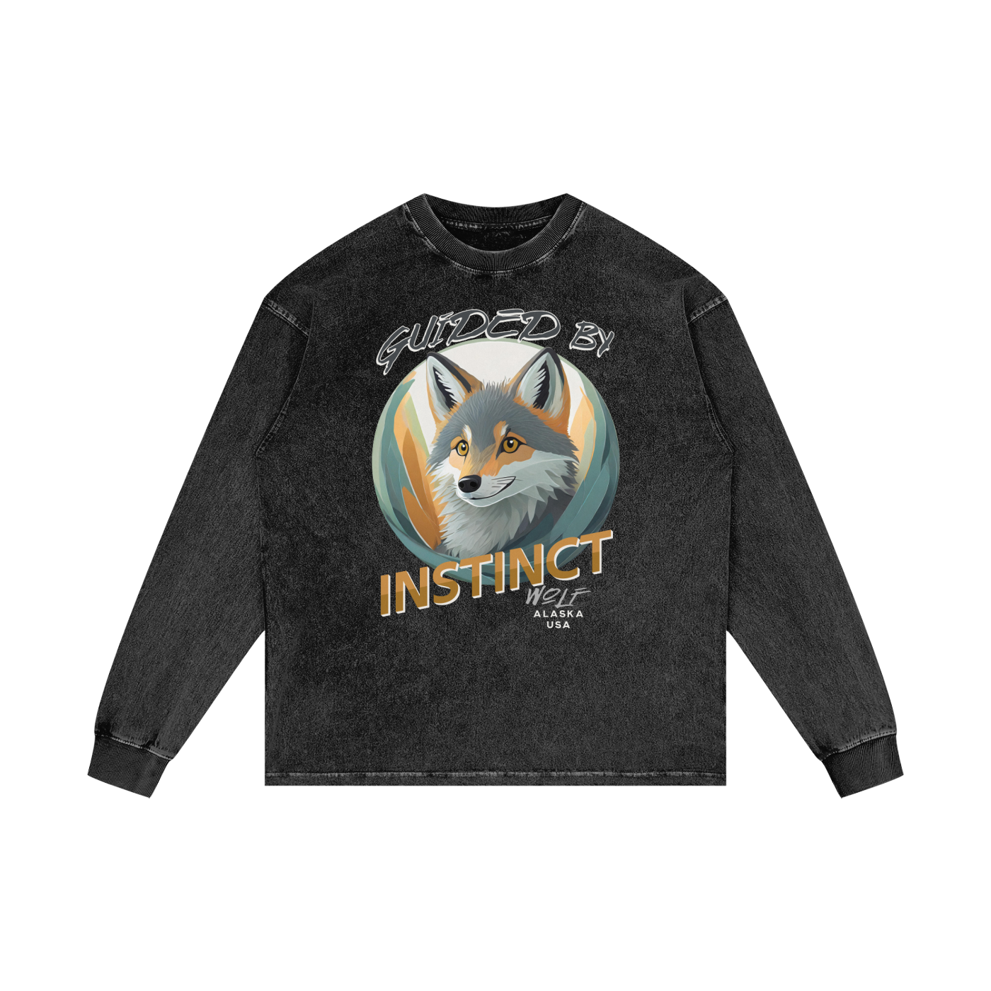 Wolf,Guided by,Instinct