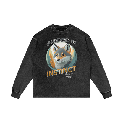 Wolf,Guided by,Instinct