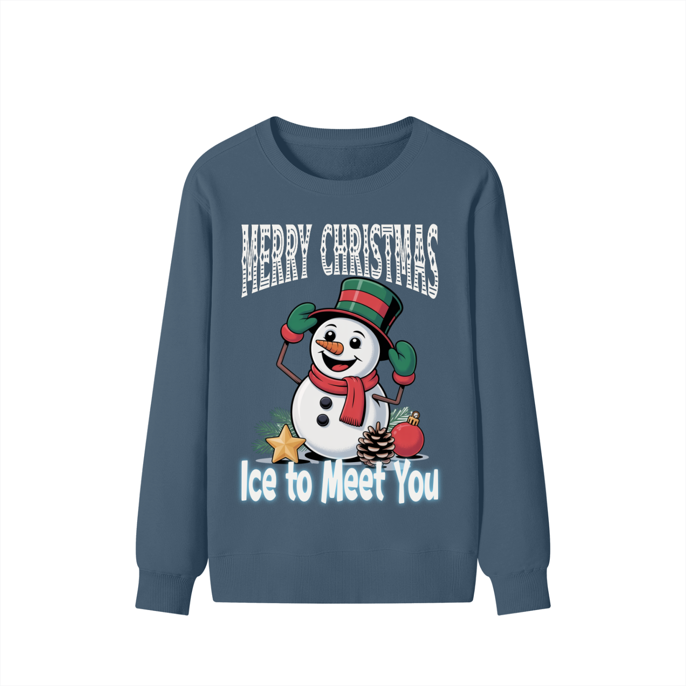 Christmas,Fun,Snowman,Ice,Meet