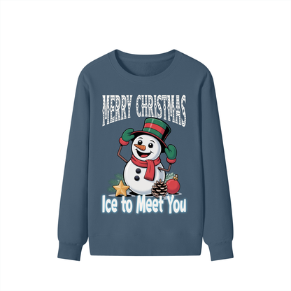 Christmas,Fun,Snowman,Ice,Meet