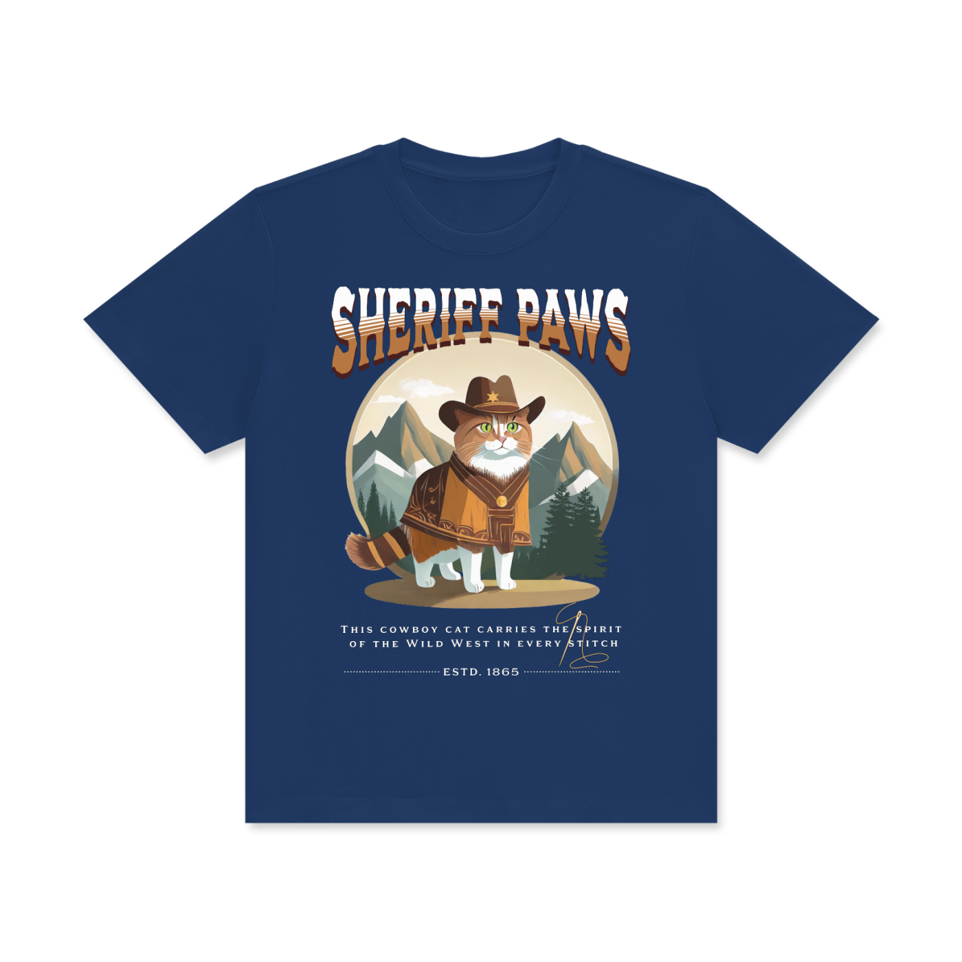 Cat,Sheriff,Wild West
