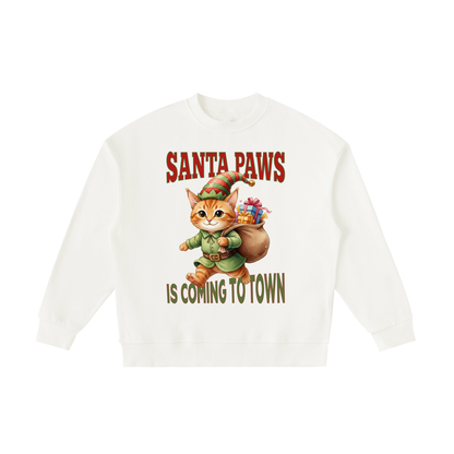 Christmas,Cat,Santa,Paws,Town,Kids