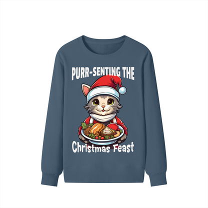 Christmas,Fun,Cat,Dinner,Chef