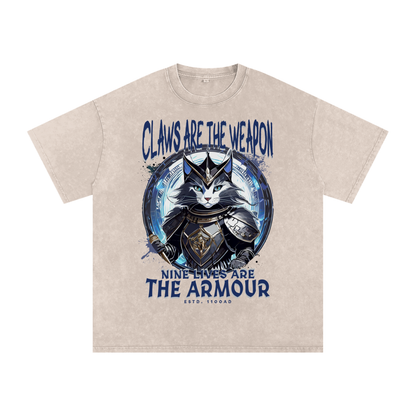 Knight,Cat,Claws,Nine,Lives