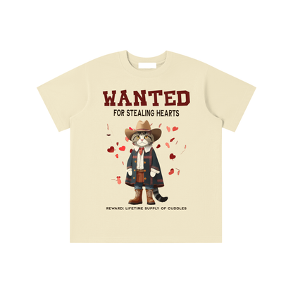 Wild West,Cat,Wanted,Stealing,Hearts,Kids